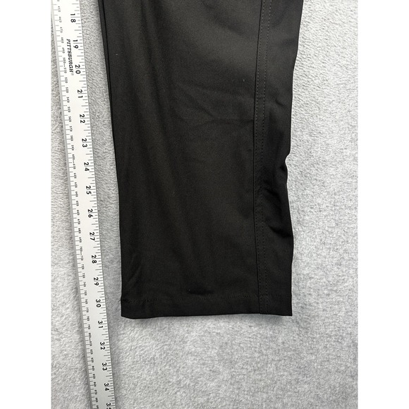Quiksilver Pants Mens 38x31 Black Onyx Slim Fit Stretch Polyester Casual New - Picture 7 of 11